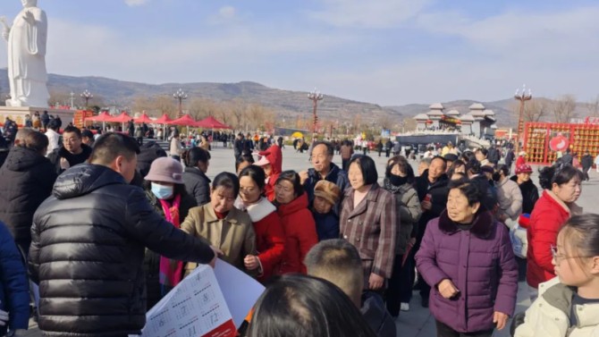 返鄉(xiāng)置業(yè)季，天水分公司 鄉(xiāng)鎮(zhèn)拓客行動中